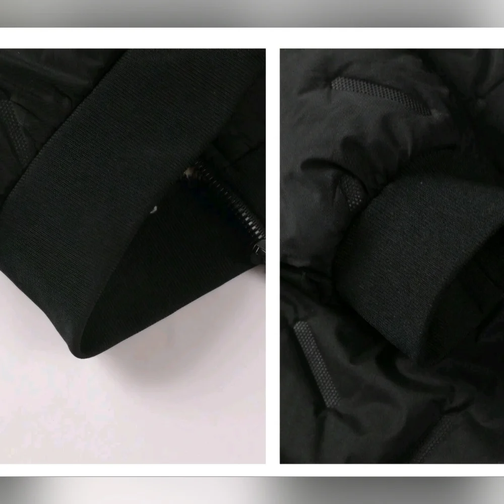 Men's Baseball Jacket - Fleece Lining - Picture 3 of 5